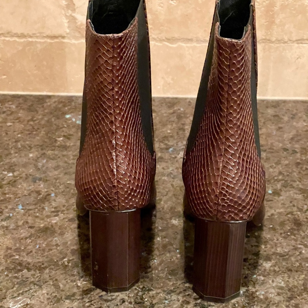 Donald J Pliner Laila Python Embossed Booties - image 6